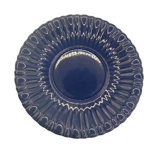 Vintage STANGL Pottery Blue Saucer‎ 1388  5.5"